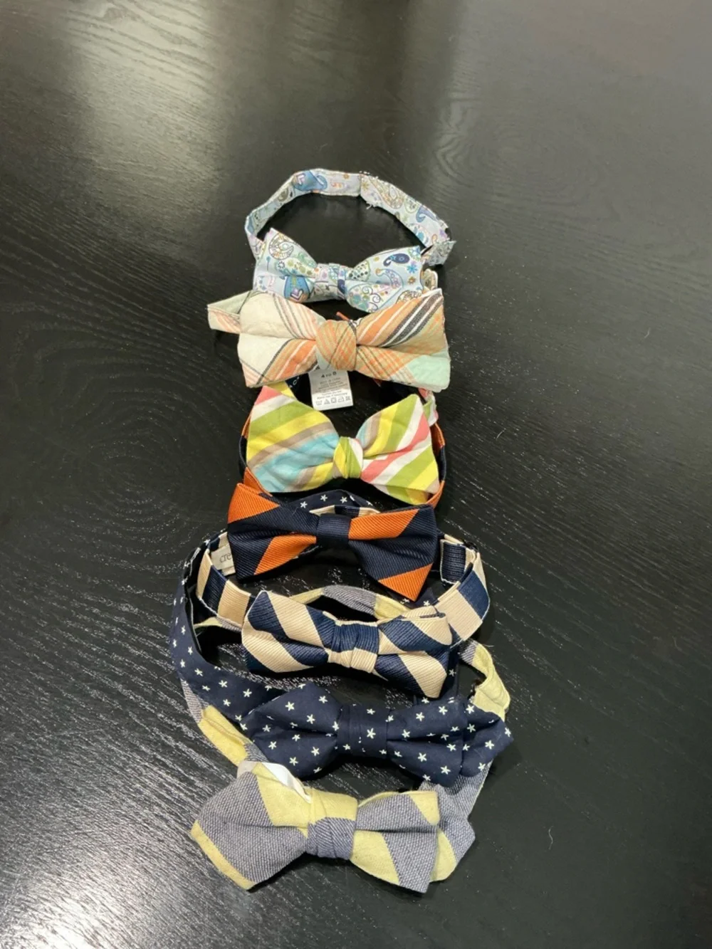 Bundle of 8 little boys bow ties Crewcuts, Isaac Mizrhi, Janie and Jack #L00